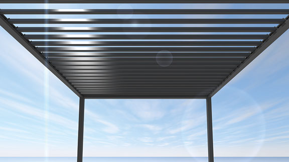 vergrößerte Ansicht Bildquelle: NOVA HÜPPE GmbH - Sonnenschutzsysteme